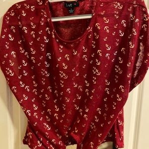 Red Stylish Blouse